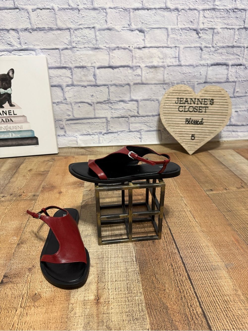 Zara Leather Asymmetric Flat
Sandals